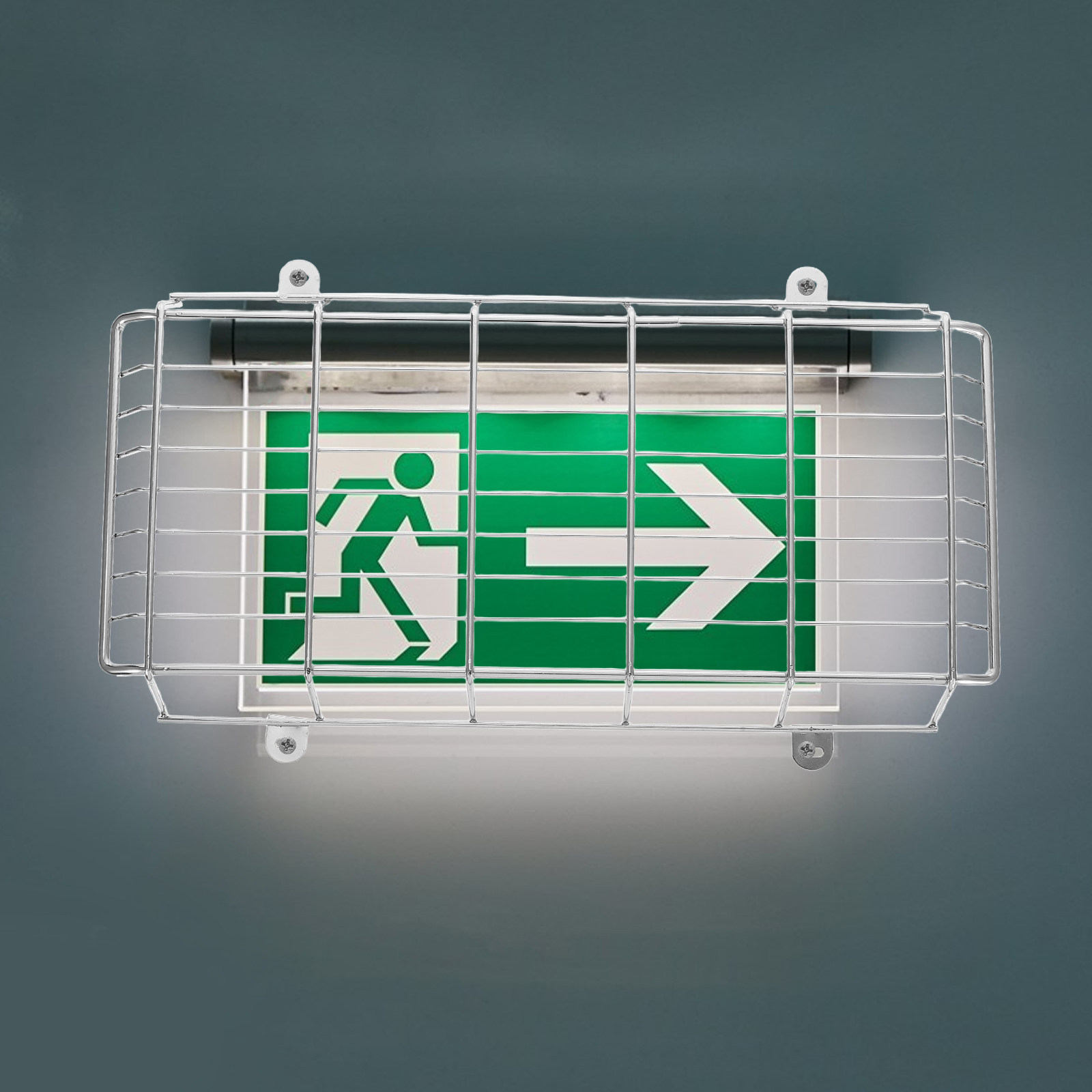 1Set Metal Safety Wire Guard f - огляд і ціна Emergency Exit Sign