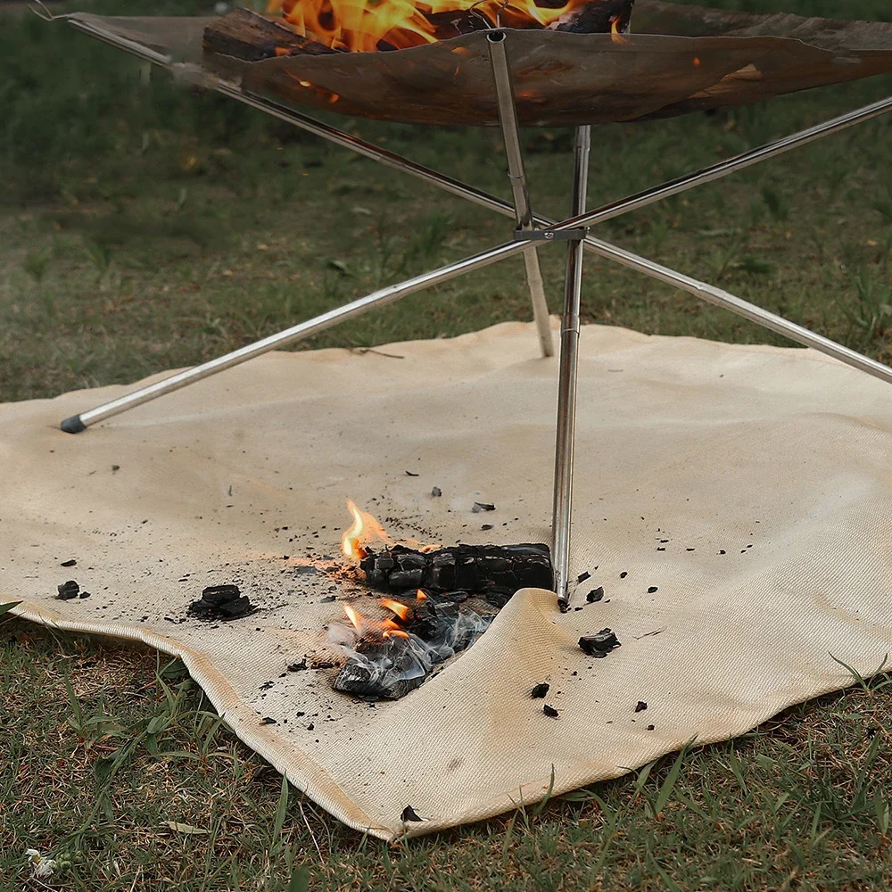 Outdoor Camping Fireproof Clot - огляд і ціна Fire Blanket Kitchen