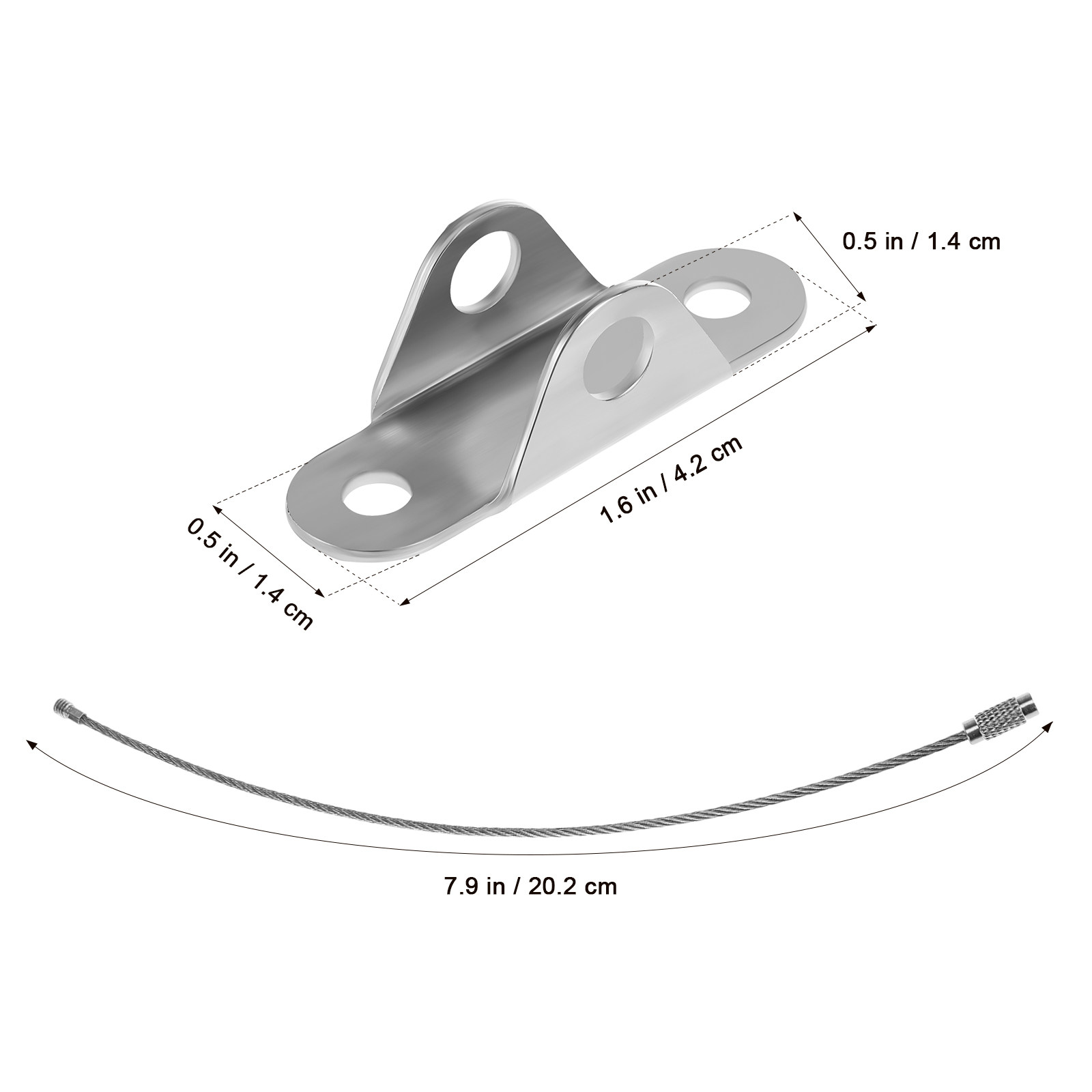 6Sets Furniture Wall Anchors A - огляд і ціна Earthquake Anchor Strap