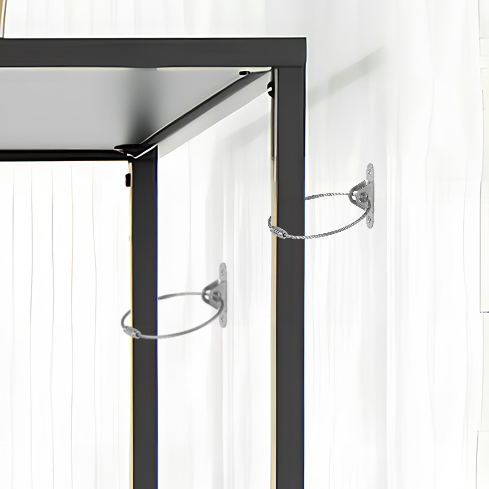 6Sets Furniture Wall Anchors A - огляд і ціна Earthquake Anchor Strap